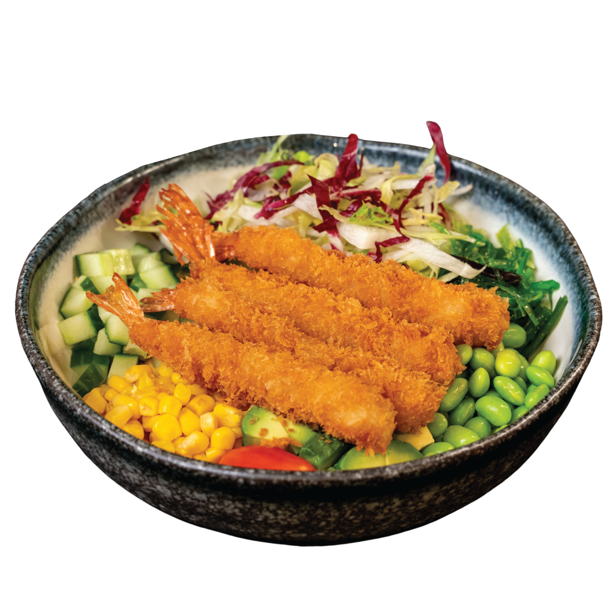 Poke bowl Ebi Tempura